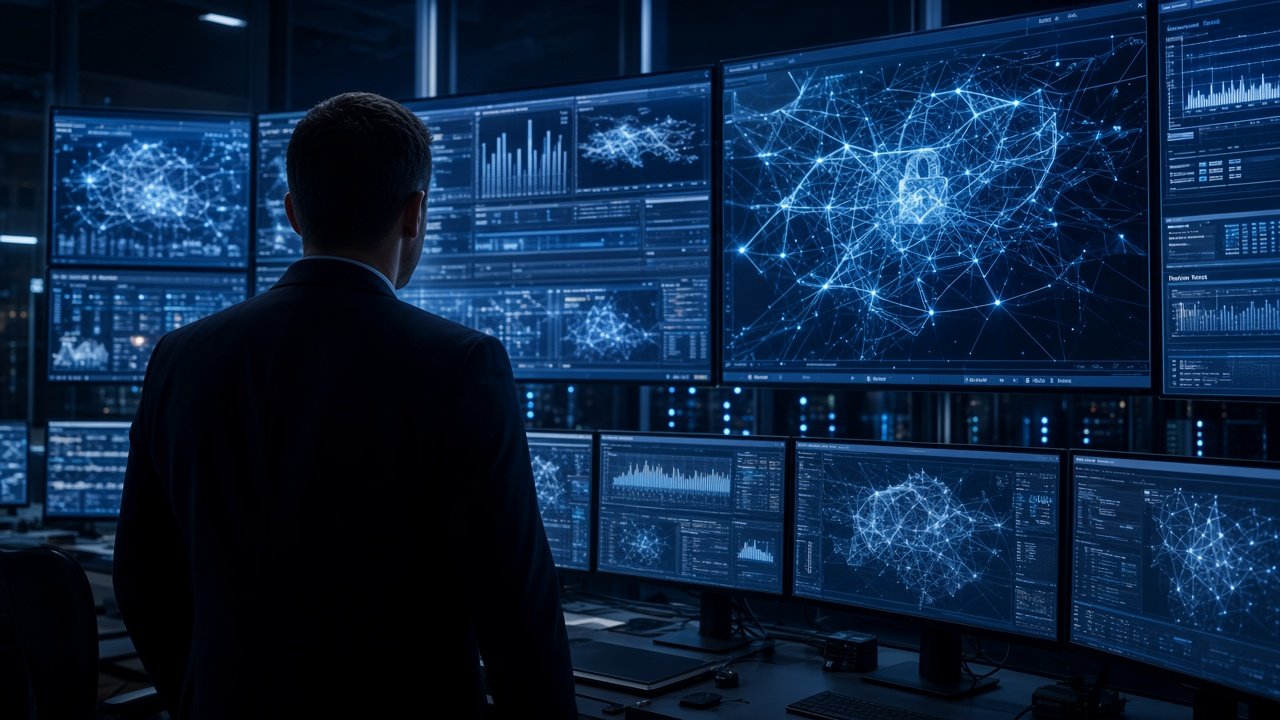 Tableau de bord de cyberdéfense